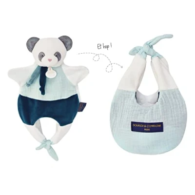 Abbildung von Doudou et Compagnie Kuscheltier Panda DC3824, Grün, 30 cm