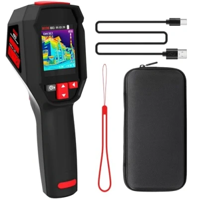 Abbildung von BSIDE HX3 Wärmebildkamera Hochauflösende 240x240 Handheld Thermal Camera mit 15 Farbpaletten Infrarot Wärmekamera 25Hz Bildwiederholrate 4 1022F für Wasserlecks HVAC KFZ Elektronik Reparatur