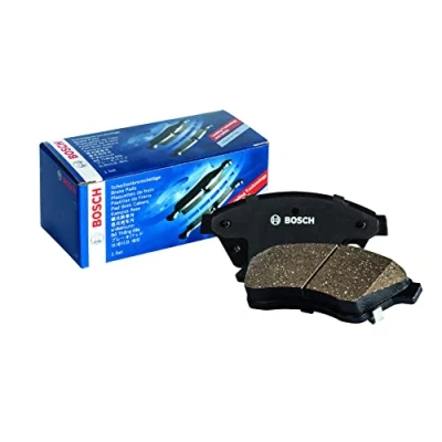 Abbildung von BOSCH 0 986 494 582 Bremsbelagsatz Low Metallic mit Anti Quietsch Blech, Schrauben Feder, Zubehör IVECO: DAILY 4 Kasten/Kombi