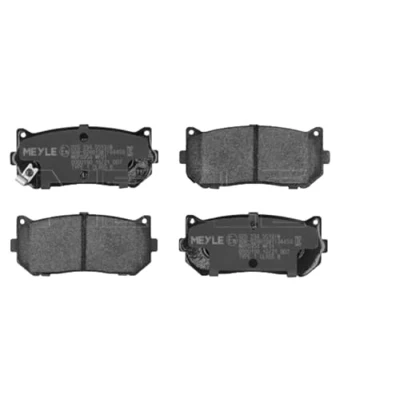 Abbildung von MEYLE 025 234 5513/W Bremsbelagsatz ORIGINAL Quality Hinterachse mit akustischer Verschleißwarnung Anti Quietsch Blech KIA: Cerato Limousine