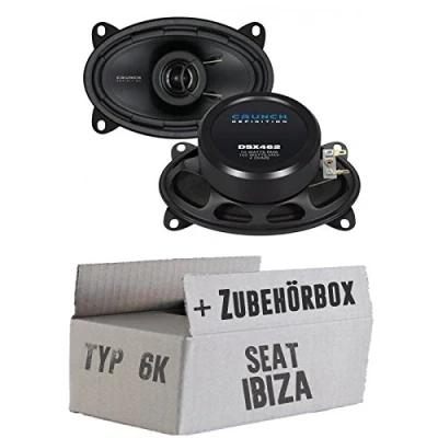 Abbildung von Crunch DSX462 4x6 Koax System Einbauset passend für Seat Ibiza 6K Heck justSOUND