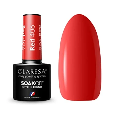 Abbildung von CLARESA Gel Politur ROT 406 5g