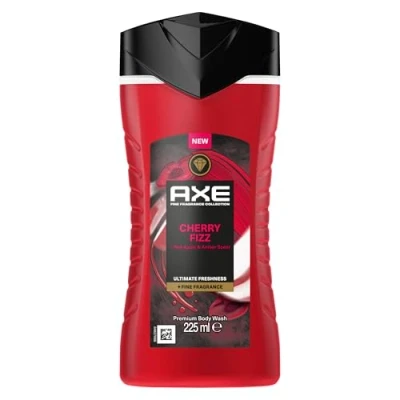 Abbildung von Axe Fine Fragrance Collection DUSCHGEL/FLUESSIGSEIFE Cherry Fizz Premium Body Wash für 12 Stunden langanhaltende Frische verleiht einen spektakulären Duft unter der Dusche 225 ml