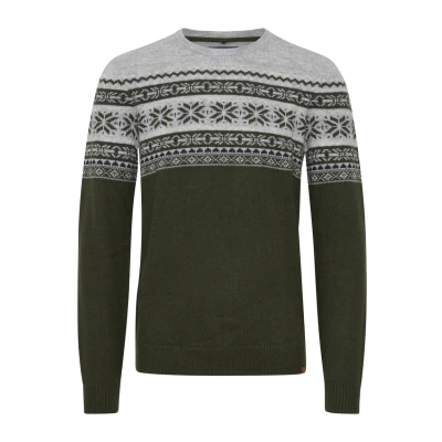 Abbildung von Blend Bhtjerik Strickpullover, Herren, Größe: Large, Deep depths