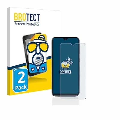 Abbildung von BROTECT Entspiegelungs Schutzfolie für Samsung Galaxy A20e (2 Stück) Matte Displayschutz Folie, Anti Reflex, Fingerprint