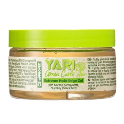 Abbildung von Yari Metodo Curly Green Curls Edge ml Fixiergel, Grün, 125