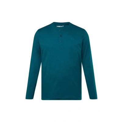 Abbildung von Men Plus T Shirt Men+ Henley Basic Langarm Rundhals bis 8 XL