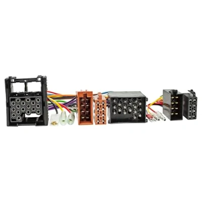 Abbildung von tomzz Audio 7304 000 T Kabel ISO kompatibel mit BMW Rover Rundpin zur Einspeisung von Freisprecheinrichtung Verstärker für THB Parrot Dabendorf i sotec Match