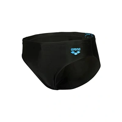 Abbildung von arena Jungen Boy&#039;s Graphic Swim Briefs, Turquoise white, 140 EU