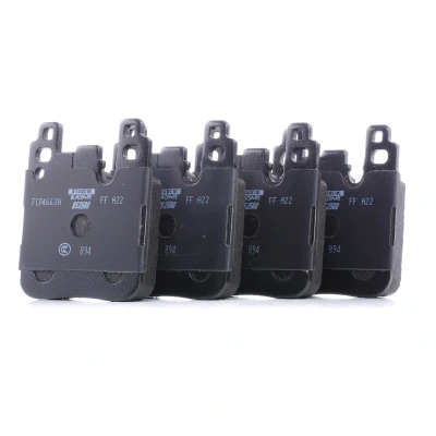 Abbildung von FERODO RACING FCP4663H Bremsbelagsatz BMW: 1 Schrägheck, 3 Touring, Limousine