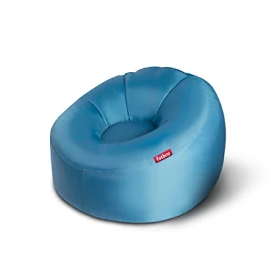 Abbildung von Fatboy® Lamzac 3.0 Air Sofa, Large Inflatable Sofa/Lounger/Bed in Blue, Bean Bag Filled with Air, Suitable for Outdoor Use, 110 x 103 62 cm