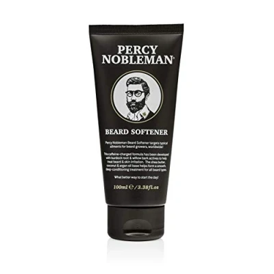 Abbildung von Beard Softener by Percy Nobleman. a Conditioner Shea Butter, Coconut &amp; Argan Oil for Smooth Deep Conditioning Treatment all Types 100 ml