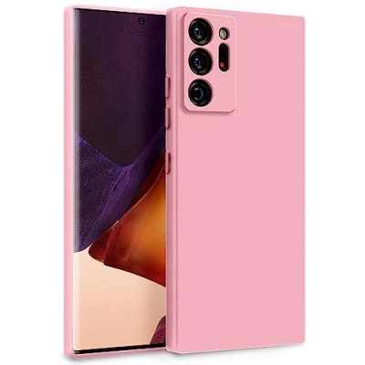 Abbildung von MyGadget Hülle für Samsung Galaxy Note 20 Ultra Zweilagige Handyhülle mit Kameraschutz Cover Innenfutter &amp; Silikon außen Rosa