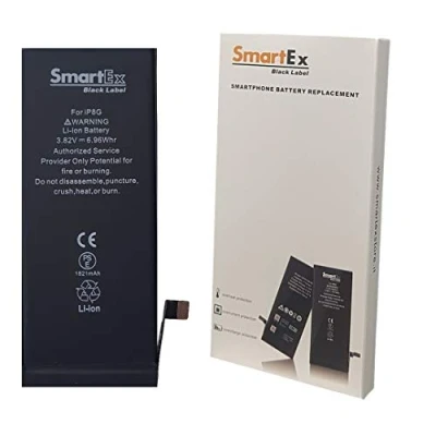 Abbildung von Smartex® Black Label Akku Batterie kompatibel mit iPhone 8 1821 mAh 2 Jahre Garantie