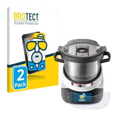Abbildung von BROTECT Entspiegelungs Schutzfolie für Bosch Cookit (2 Stück) Matte Displayschutz Folie, Anti Reflex, Fingerprint
