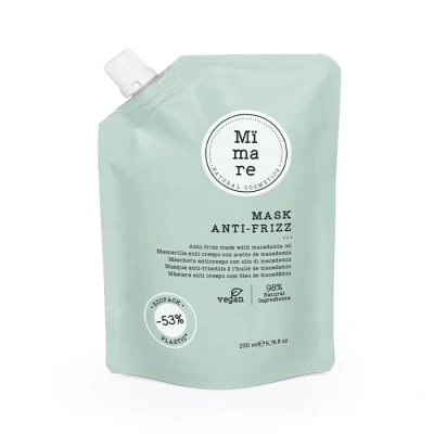 Abbildung von Mïmare Maske Anti Frizz 200 ml Für Stumpfes und widerspenstiges haar