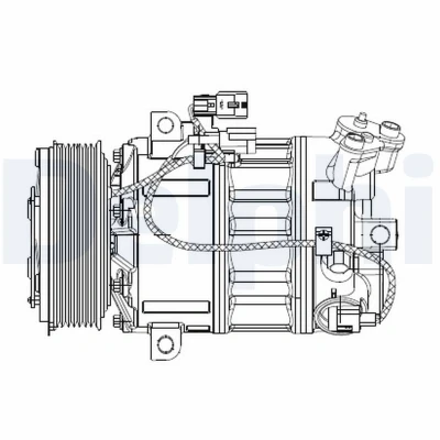 Abbildung von Klimakompressor DELPHI CS20477
