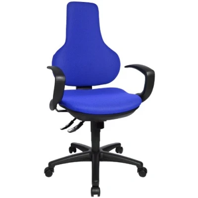 Abbildung von Topstar Bürostuhl Ergo Point SY inkl. feste Armlehnen blau