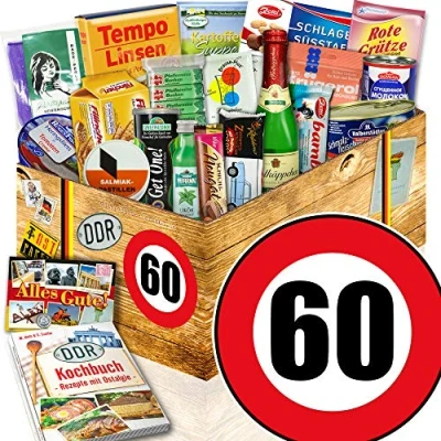 Abbildung von Ostalgie Geschenkset / 60 Geburtstag/Geschenk Mama/Spezialitätenbox