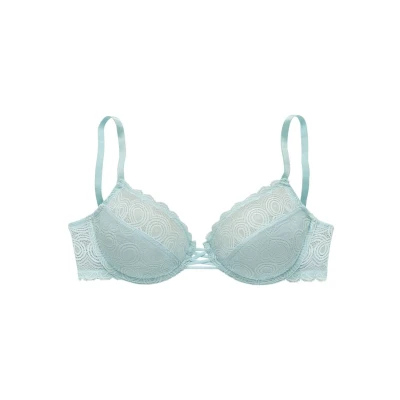 Abbildung von Lascana Bügel BH, Damen, Größe: 70C, Aquablau