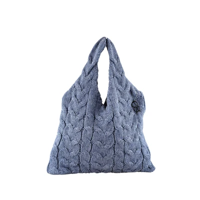 Abbildung von COLLEZIONE ALESSANDRO Schultertasche &quot;Wollflecht&quot;, aus weichem Stoff