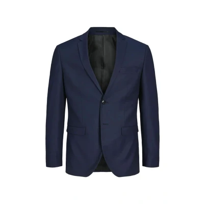 Abbildung von Jack &amp; Jones Klassischer PLUS Anzugsakko, Herren, Größe: 70, Dark navy