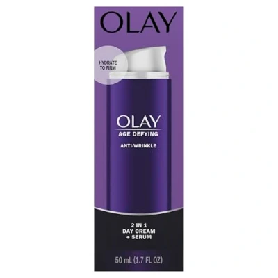 Abbildung von Olay Age Defying 2 In 1 Anti Wrinkle Day Cream + Serum 1.7 Fl Oz by