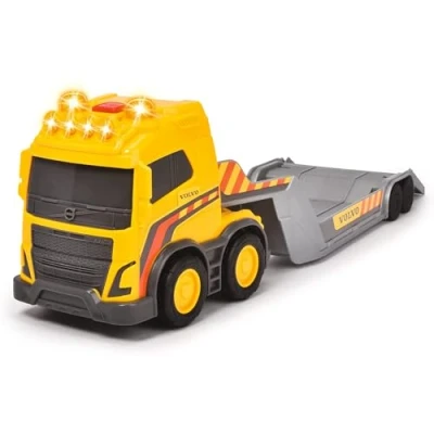 Abbildung von Dickie Toys by Simba Volvo Truck Team Bagger Anhänger LKW