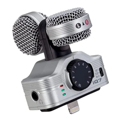 Abbildung von Zoom iQ7 Mid Side Stereomikrofon für iOS (iPhone, iPad, iPod)