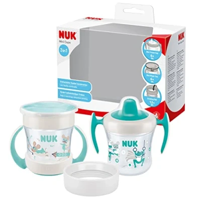 Abbildung von NUK 3 in 1 Mini Becher, Mehrfarbig