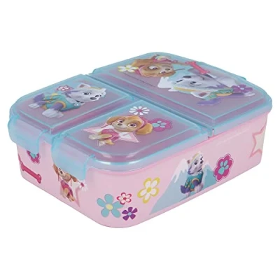 Abbildung von PAW PATROL Lunchbox Brotdose Skye &amp; Everest, Vesperdose mit 3 Fächern
