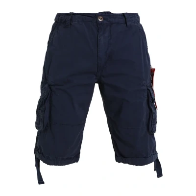 Abbildung von Alpha Industries JET Shorts, Herren, Größe: 32, Replica blue