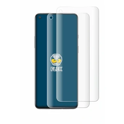 Abbildung von BROTECT 2 Stück Full Cover Schutzfolie für OnePlus 8T Screen Displayschutz Folie [3D Curved, Anti Fingerprint, Kristall Klar]