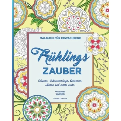 Abbildung von Frühlingszauber: Blumen, Schmetterlinge, Ostereier, Hasen und vieles mehr