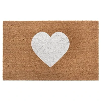 Abbildung von Fußmatte Mix Mats Kokos Heart, HANSE Home, rechteckig, Höhe: 15 mm, Kokos, Schmutzfangmatte, Outdoor, Rutschfest, Innen, Kokosmatte, Flur