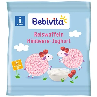 Abbildung von Bebivita Knabberprodukte Reiswaffel Himbeere Joghurt (7x30g)
