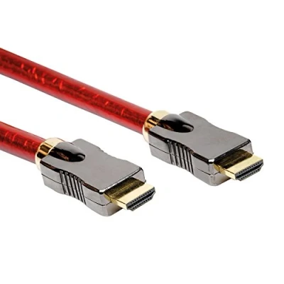 Abbildung von ROLINE 8K HDMI Ultra HD Kabel mit Ethernet, ST/ST, rot, 3 m
