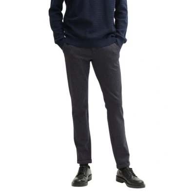 Abbildung von TOM Tailor Chino, Herren, Größe: 36x34, Navy white grindle wave