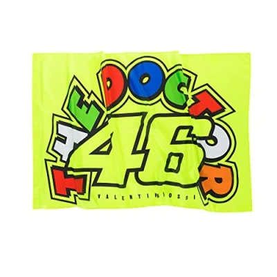 Abbildung von Valentino Rossi Flagge 46,Unisex,One Size,Multi