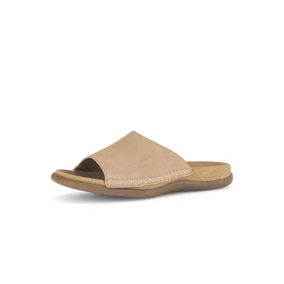 Abbildung von Gabor Damen Pantoletten, Frauen Slipper,Best Fitting,Schlupfschuhe,schluepfschuhe,Slip ons,Backless Slipper,Mules,Caramel,39 EU / 6 UK