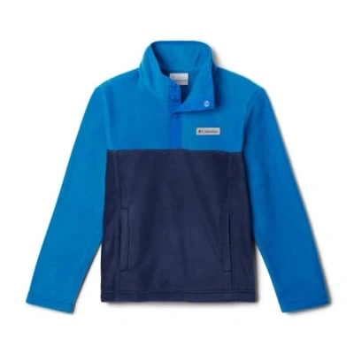 Abbildung von Columbia PIKE LAKE Hooded Unisex Skijacke für Kinder, Größe: 140, Stone green/greenscape