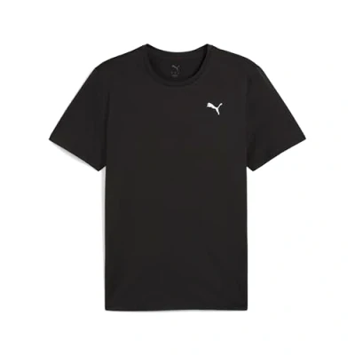 Abbildung von PUMA Unisex M TAD Essentials SOLID CAT Tee (LC small cat) T Shirts, Black,