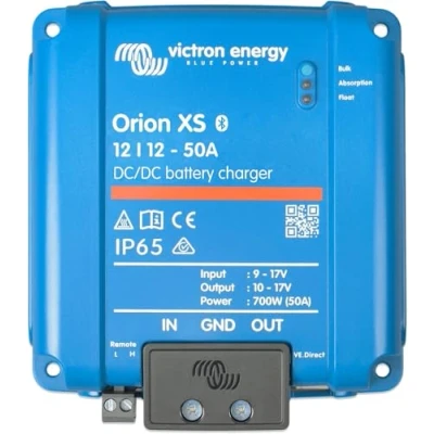 Abbildung von Victron Energy Orion XS Smart DC to Ladegerät 12/12 50A (700W) Erweiterter Batterieschutz