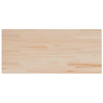 Abbildung von vidaXL Tischplatte, Holztischplatte Rechteckig, Ersatztischplatte für Couchtisch Beistelltisch Esstisch, Holzplatte, Massivholz Kiefer