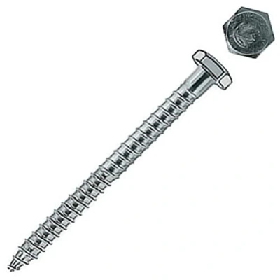 Abbildung von Fischer 80404 Sikkerhedsskruer 7 mm 65 Udvendig sekskant Stål Galvaniseret 200 stk