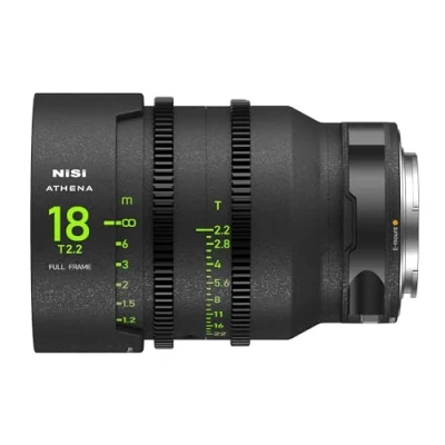 Abbildung von NiSi Athena 18mm T2,2 Prime Cine Objektiv Vollformatobjektiv für Sony E Mount