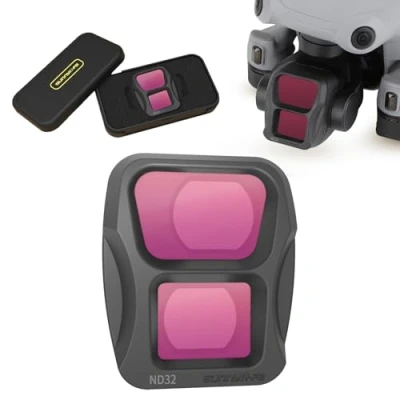 Abbildung von MotuTech Filter für DJI AIR 3 Objektivfilter, Neutraldichtefilter, UV Filter, Polarisationsfilter HD (ND32)