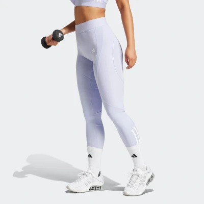Abbildung von adidas Performance Hyperglam FULL Length Tights, Damen, Größe: XS, Violet tone