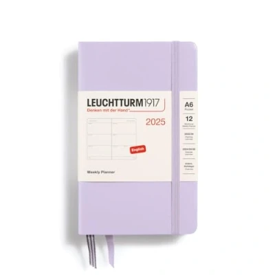 Abbildung von LEUCHTTURM1917 370777 Wochenkalender Pocket (A6) 2025, Lilac, Englisch