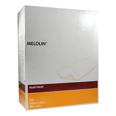 Abbildung von Melolin 10x20 cm Wundauflagen steril 100 St